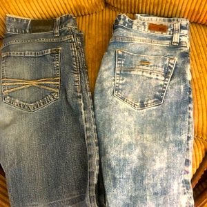 Men’s denim jeans.  Size 30x32. RSQ AND EXPRESS